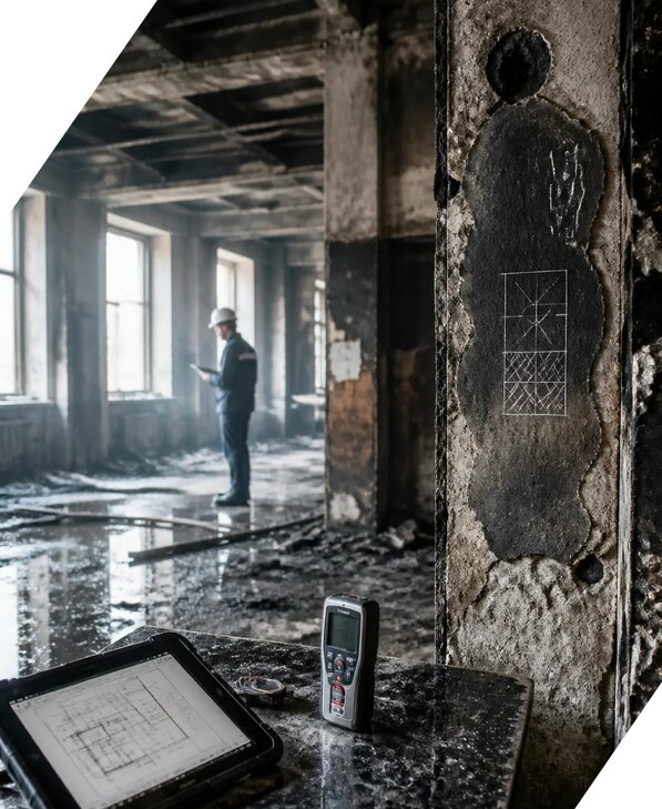Обследование зданий после пожара в Дивногорске от 15165 р. | ЭкспертизаРоссия