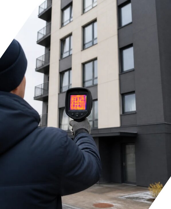 Тепловизионное обследование зданий в Дивногорске от 5055 р. | ЭкспертизаРоссия